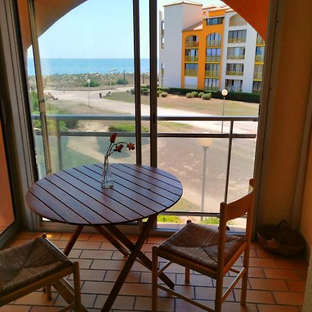 Cap De Mer - Vue Sur Mer - Une Chambre - Une Terrasse - Acces Direct Plage - Commerces A Proximites Ле-Баркарес Екстер'єр фото